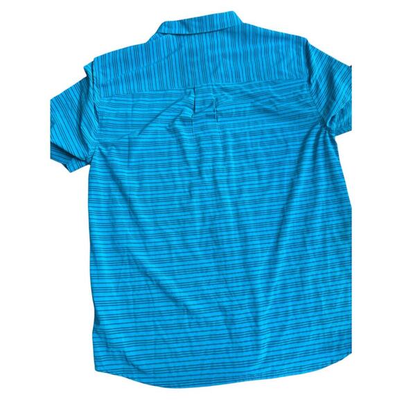 COTOPAXI Men’s Blue Stripe Cambio Short Sleeve Button Up Shirt Size XL - Picture 6 of 6